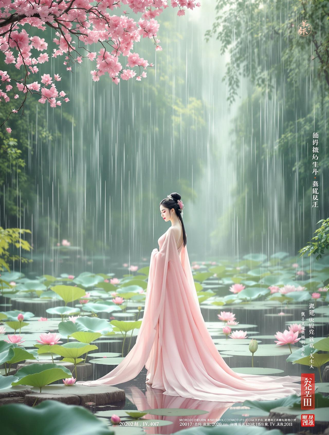 琪琪布影院剧集《烟雨江南》官方海报