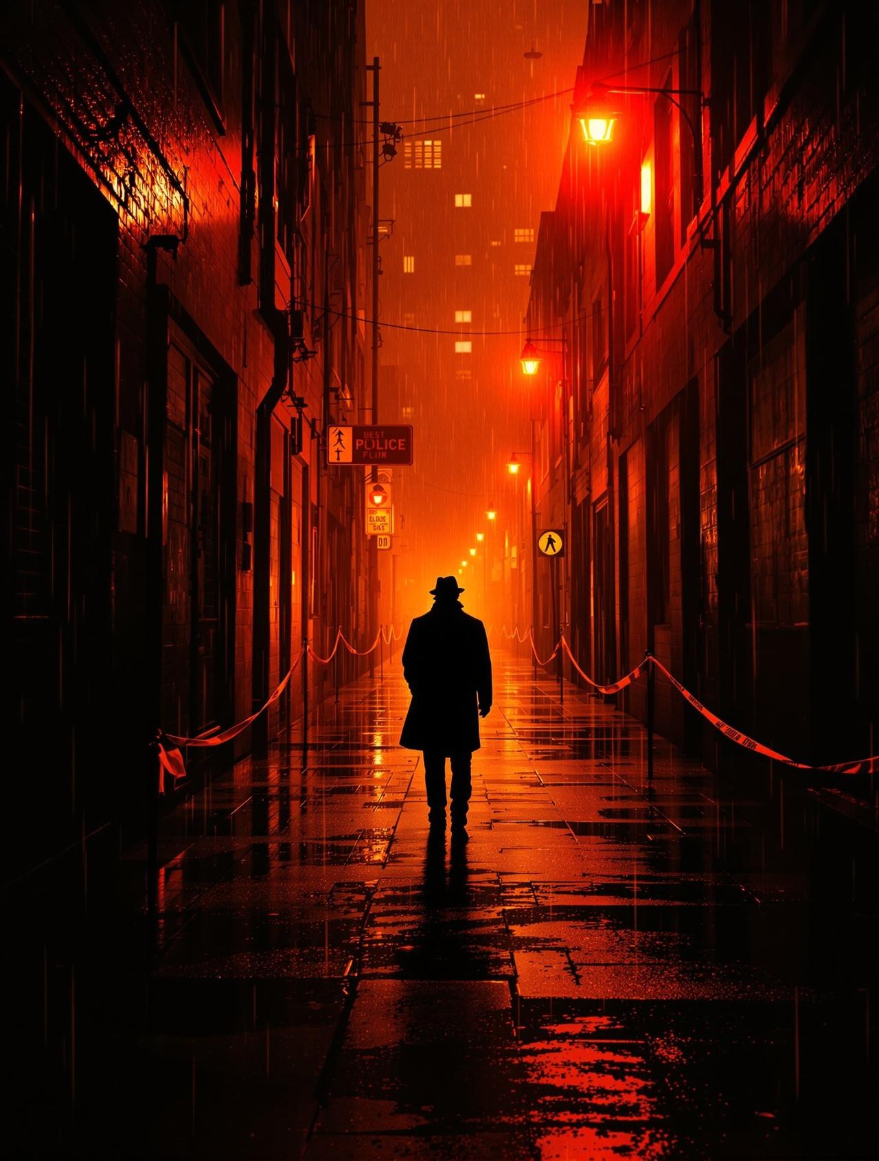 琪琪布影院剧集《暗夜追凶》海报