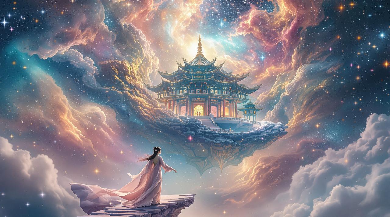 琪琪布影院古装仙侠剧《星河奇缘》场景剧照